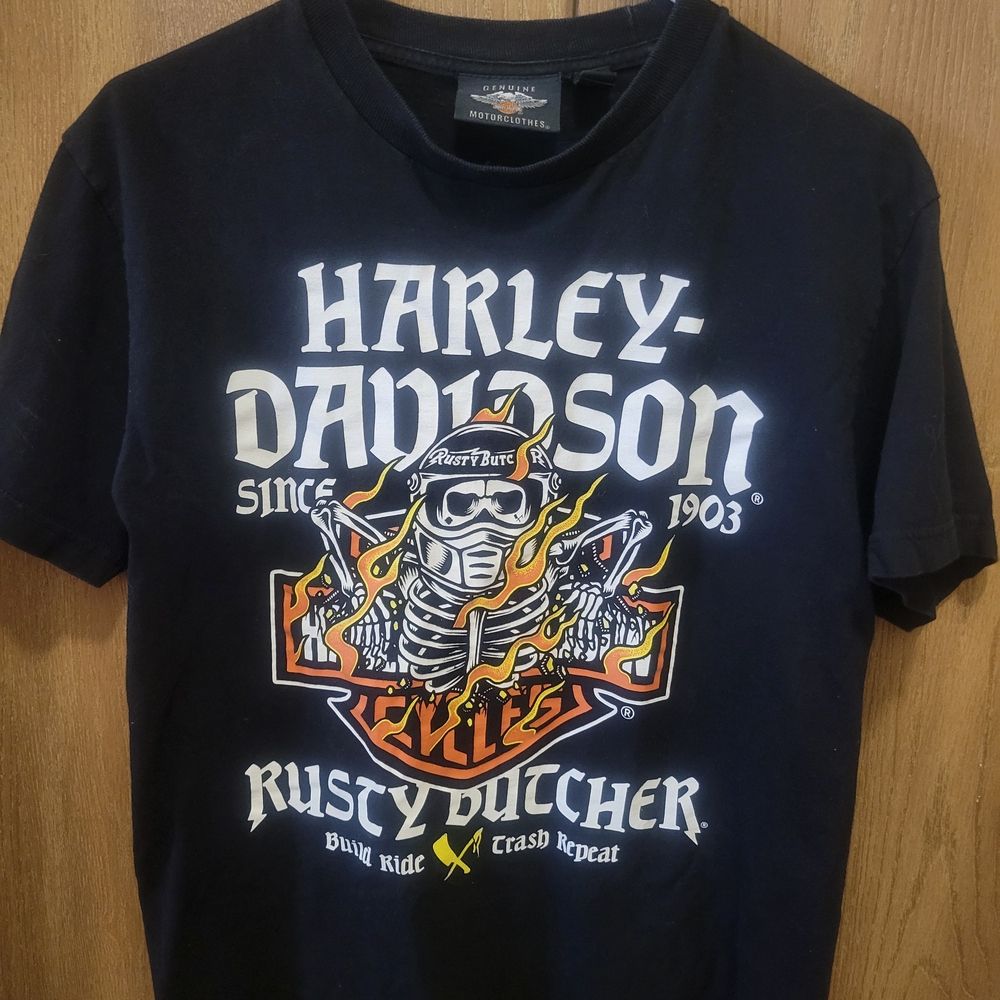 Harley-Davidson Black Graphic Tee